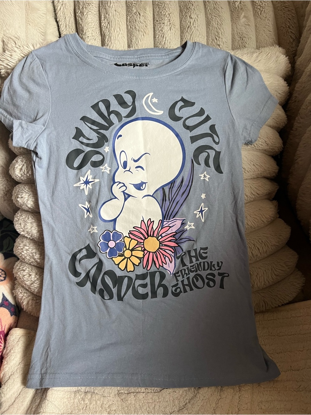 Kids' 'So Very Cute' Graphic Tee - Light Blue